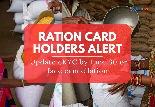 Ration Card eKYC Mandatory by June 30 — Non-Compliance May Lead to Deactivation