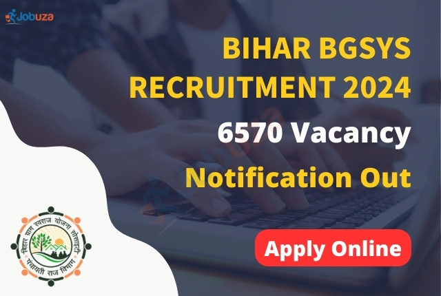 Bihar BGSYS Recruitment 2024