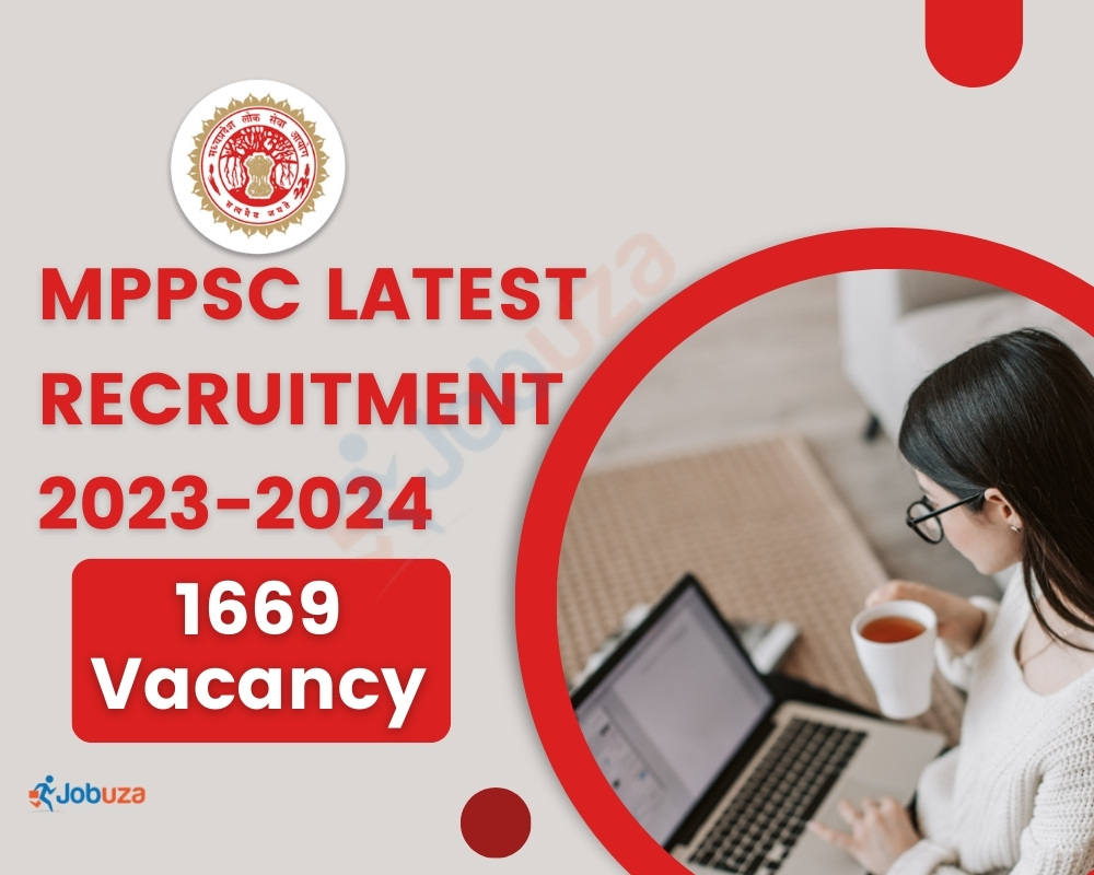 MPPSC Latest Recruitment 2023-24 - 1669 Vacancy