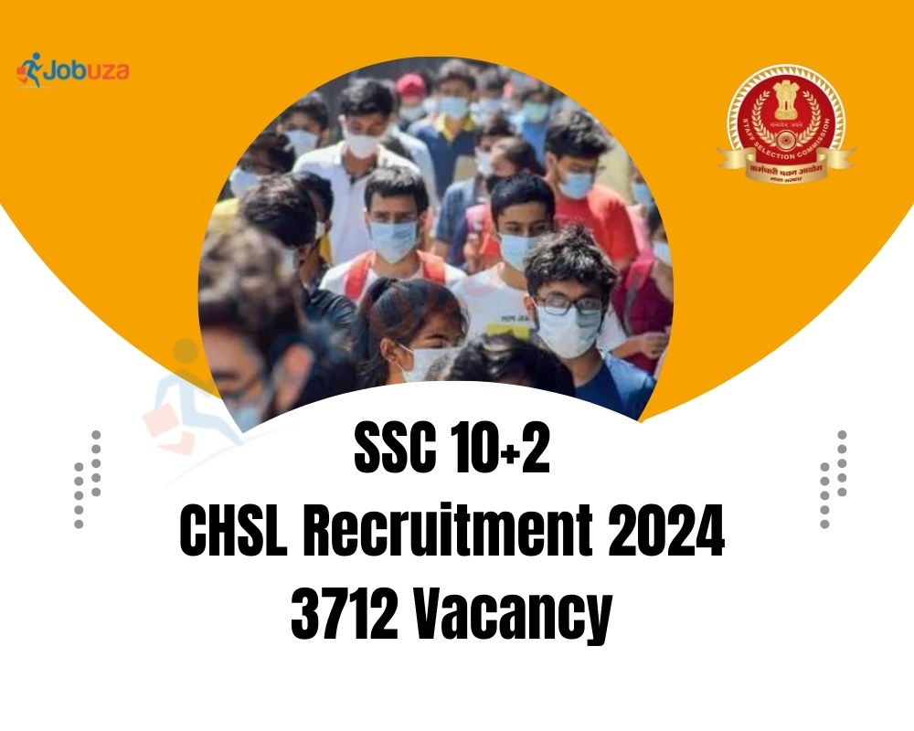 SSC 10+2 CHSL Recruitment 2024 - 3712 Vacancy