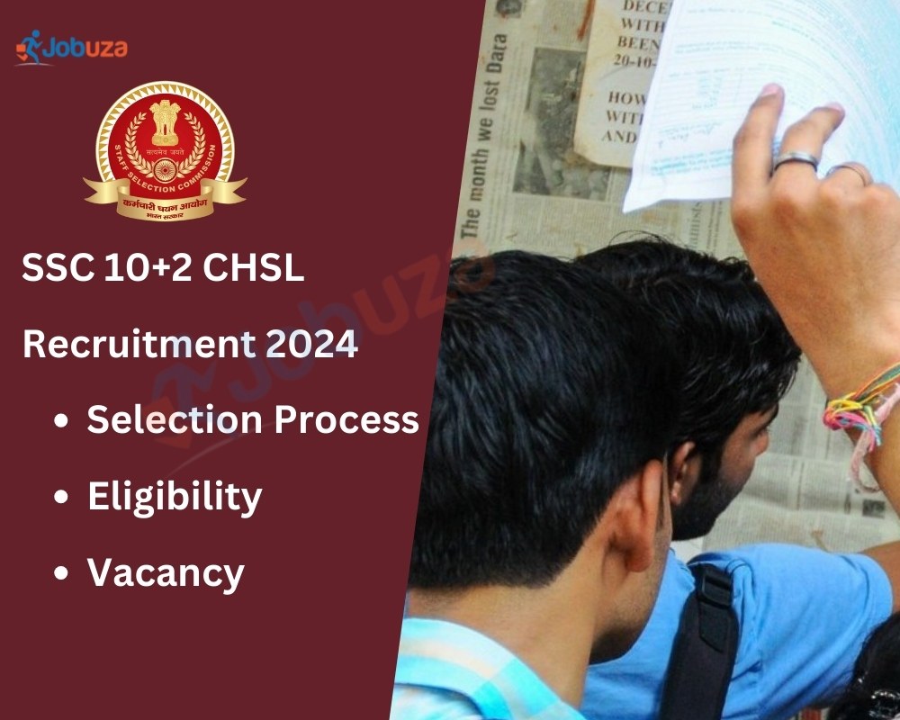 SSC 10+2 CHSL Recruitment 2024 - 3712 Vacancy