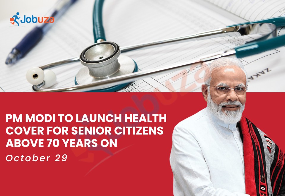 PM Modi to Launch Health Cover for Senior Citizens Above 70 Years on October 29