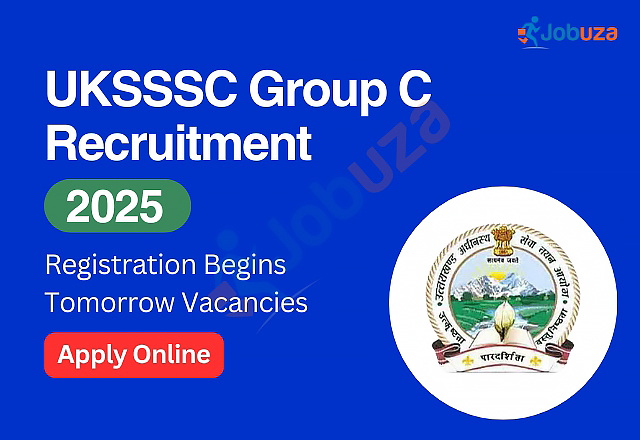 UKSSSC Group C Recruitment 2025: Registration Opens Tomorrow for 241 Posts