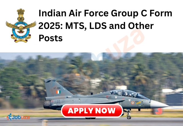 Indian Air Force Group C Recruitment 2025: Apply Online for 153 MTS, LDC and Other Posts