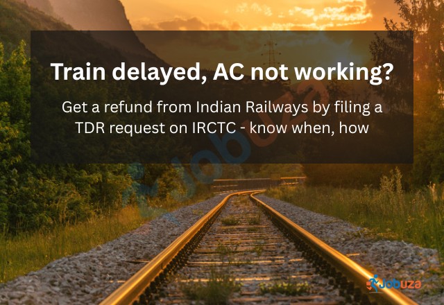 Train Delayed or AC Not Working Claim Refund via IRCTC TDR
