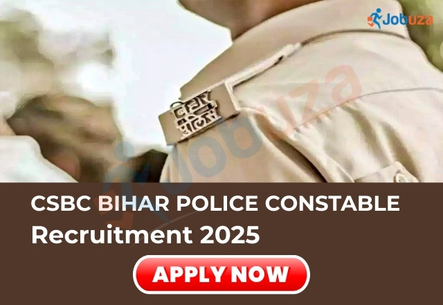 CSBC Bihar Police Constable Recruitment 2025 Last Date to Apply
