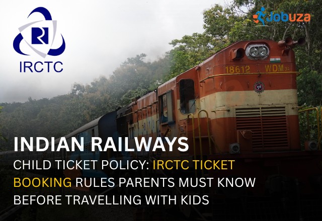 Indian Railways Child Ticket Policy Age Limit, Fare & Booking...