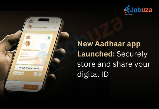 New Aadhaar App Launched Safely Store and Share Your Digital...