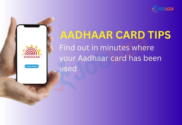 Aadhaar Card Usage How to Track Where Your Aadhaar Is Used...