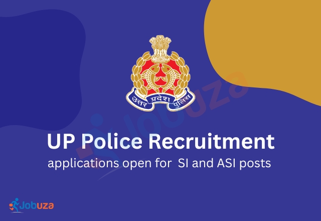 UP Police Recruitment Begins Apply for 537 SI and ASI Posts...