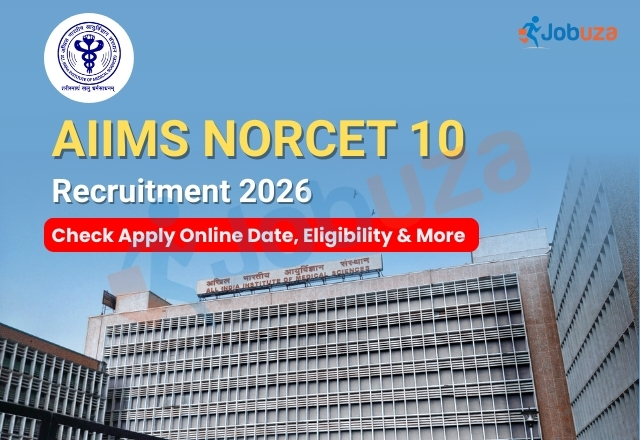 AIIMS NORCET 10 Recruitment 2026: Nursing Officer Notification, Eligibility, Apply Online Date