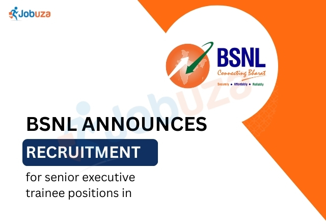 BSNL Recruitment 2026 Notification Out for Senior Executive Trainee Posts