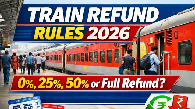 Train Ticket Cancellation Just Changed: Indian Railways Announces New Charges