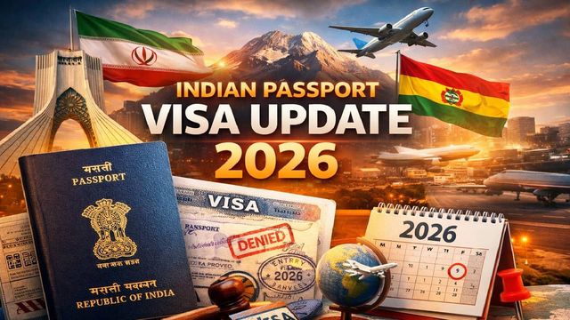 6 New Visa Updates for Indian Passport Holders in 2026: Check Latest Travel Rules and Changes