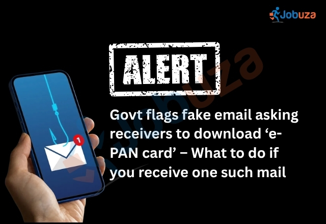 Fake e PAN Email Alert Government Warns to All for Email Scam
