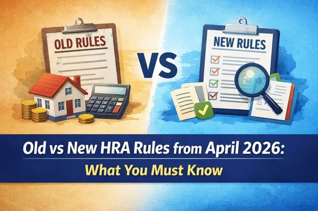 New HRA Rules from April 1: What Salaried Employees Must Know About Rent Proof and Tax Claims