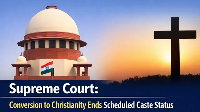 Supreme Court on Reservation: Rules for Conversion to Christianity or Islam Explained