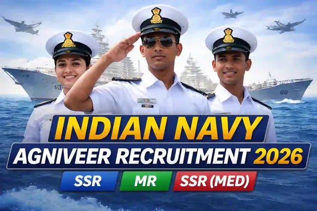 Indian Navy Agniveer Recruitment 2026: MR (Musician) Posts for 02/2026 Batch, Apply Online Now