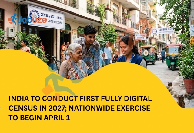 India’s First Digital Census 2027: Nationwide Survey to Begin from April 1
