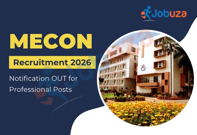 MECON Recruitment 2026: Apply Online for 103 Professional Posts, Eligibility & Details