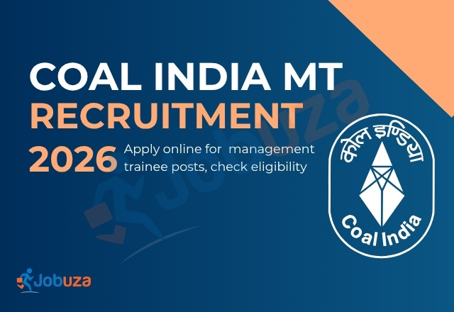 Coal India MT Recruitment 2026 Notification Out for 660 Management Trainee Posts