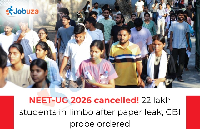 NEET UG 2026 Cancelled After Alleged Paper Leak, CBI Investigation Ordered