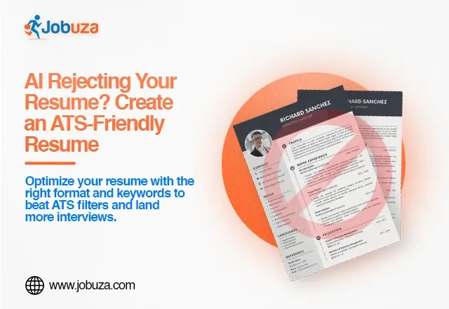 AI Rejecting Your Resume Create an ATS Friendly Resume JOBUZA