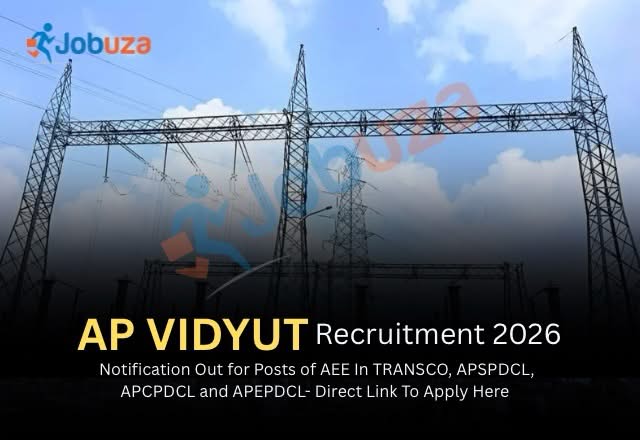 AP Vidyut Recruitment 2026: Apply Online for 629 Assistant Executive Engineer Posts