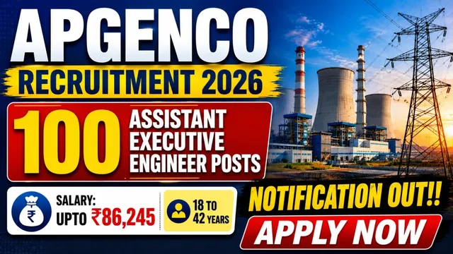 APGENCO Recruitment 2026 Apply Online for Assistant Executive