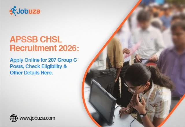 APSSB CHSL Recruitment 2026 Apply Online for 207 Group C