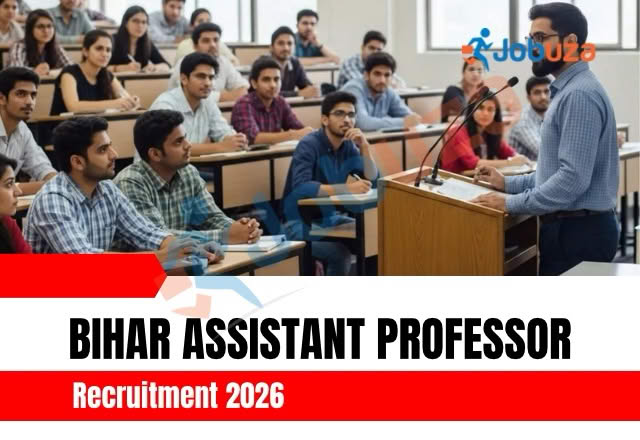 Bihar Assistant Professor Recruitment 2026 Last Date to Apply