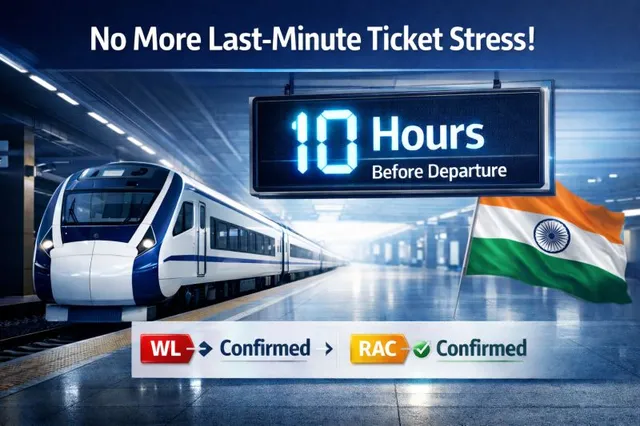 Last Minute Train Ticket Here's How to Get a Confirmed Seat