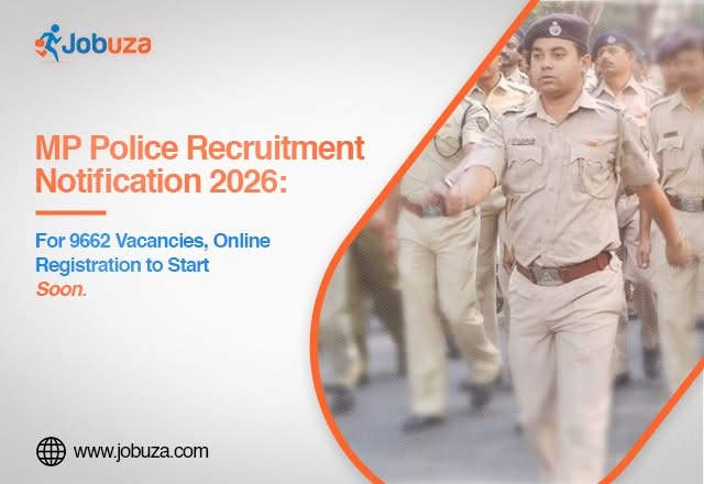 MP Police Recruitment 2026 Notification Released for 9,662 Posts