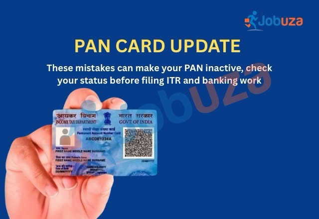 PAN Card Update These Mistakes Can Make Your PAN Inactive