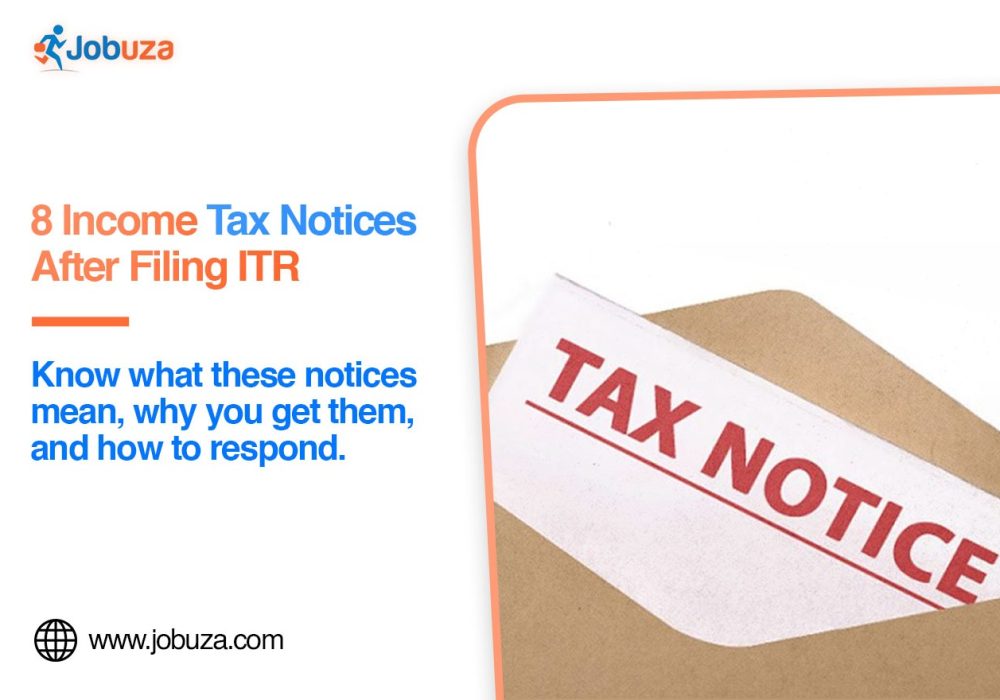 8 Income Tax Notices Salaried Employees May Receive After Filing