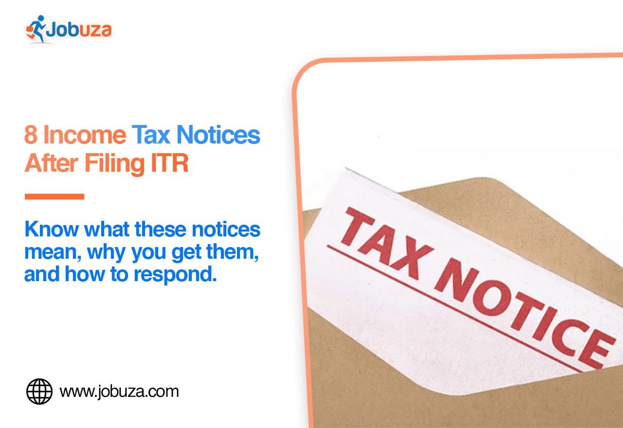 8 Income Tax Notices Salaried Employees May Receive After Filing