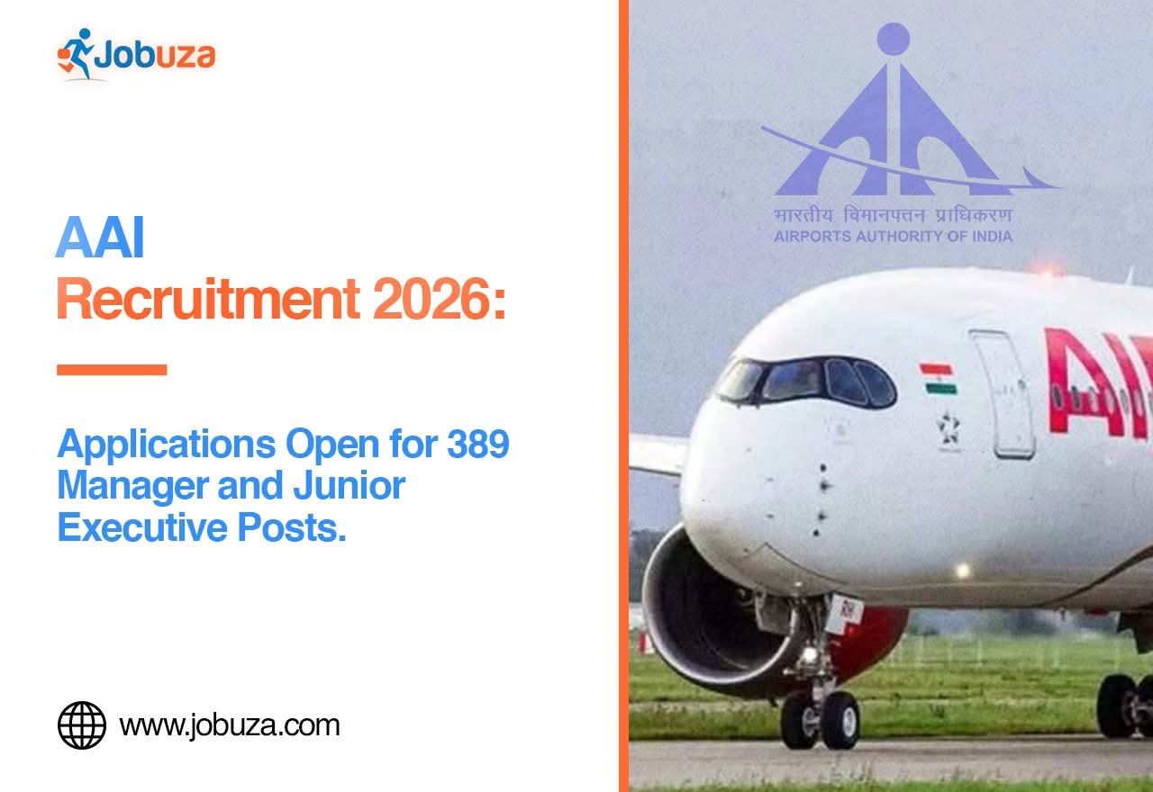 AAI Recruitment 2026 Apply Online for 389 Manager and JE