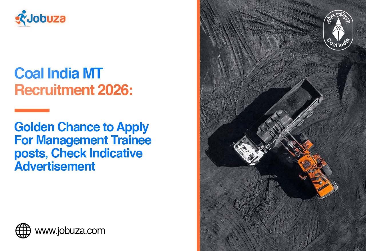Coal India MT Recruitment 2026 Check Management Trainee Vacancies