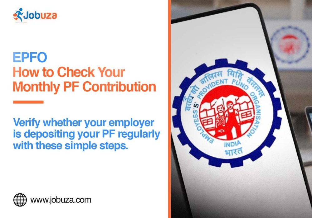 EPFO How to Check Whether Your Employer Is Depositing PF Every
