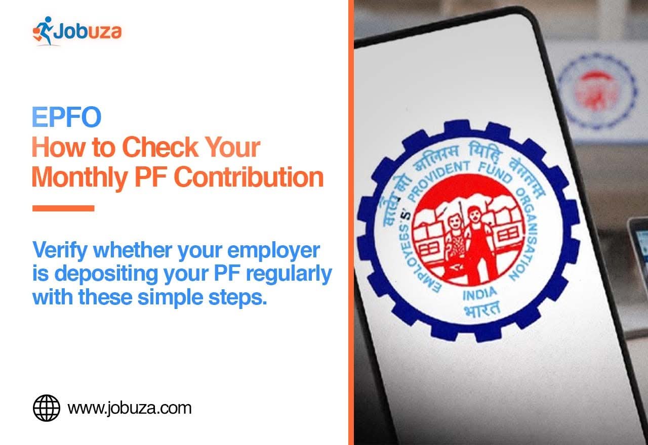 EPFO How to Check Whether Your Employer Is Depositing PF Every