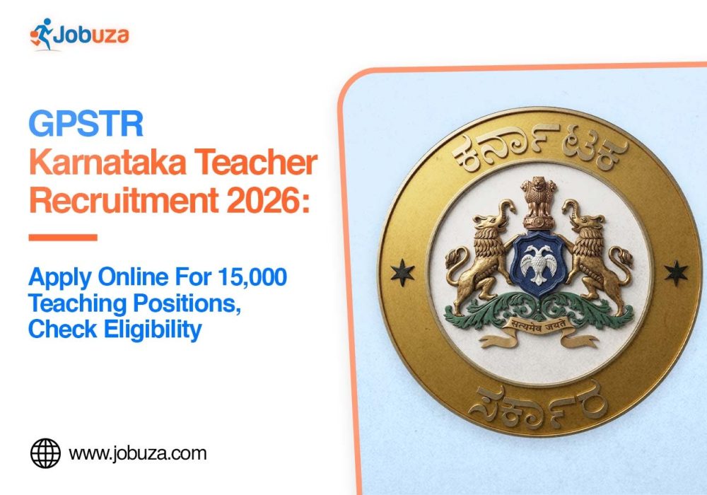 GPSTR Karnataka Teacher Recruitment 2026 Apply Online for 15,000