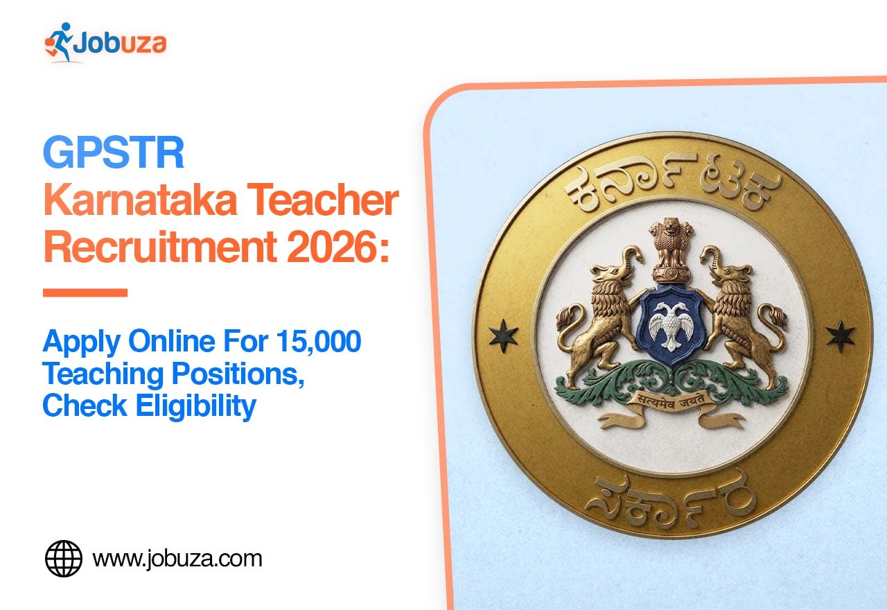 GPSTR Karnataka Teacher Recruitment 2026 Apply Online for 15,000