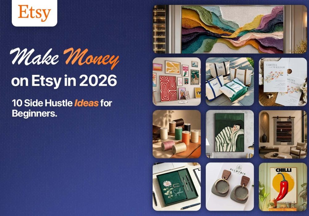 How to Make Money on Etsy in 2026 10 Side Hustle Ideas
