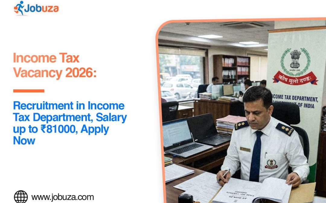 Income Tax Recruitment 2026 Vacancy Details and Eligibility