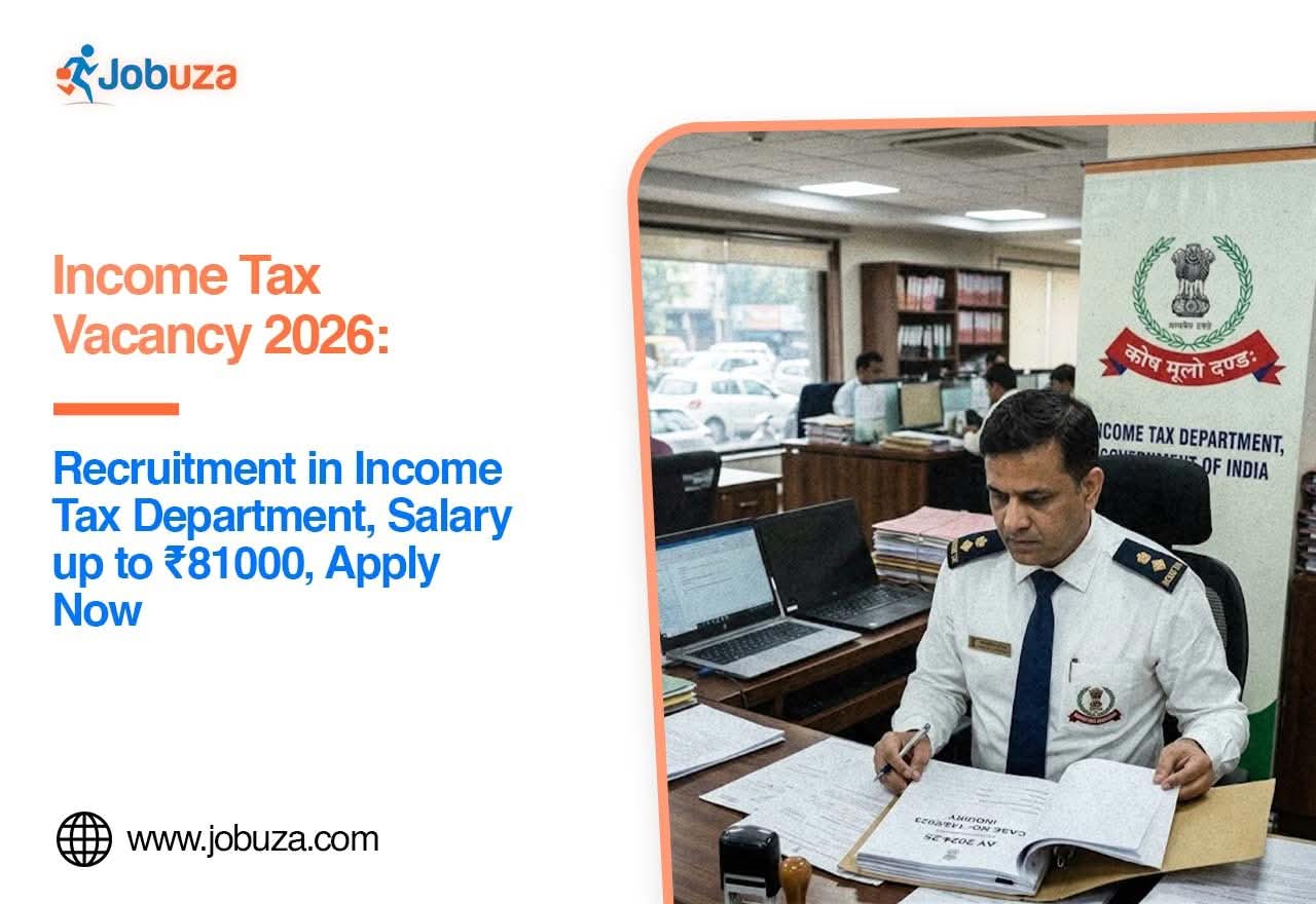 Income Tax Recruitment 2026 Vacancy Details and Eligibility