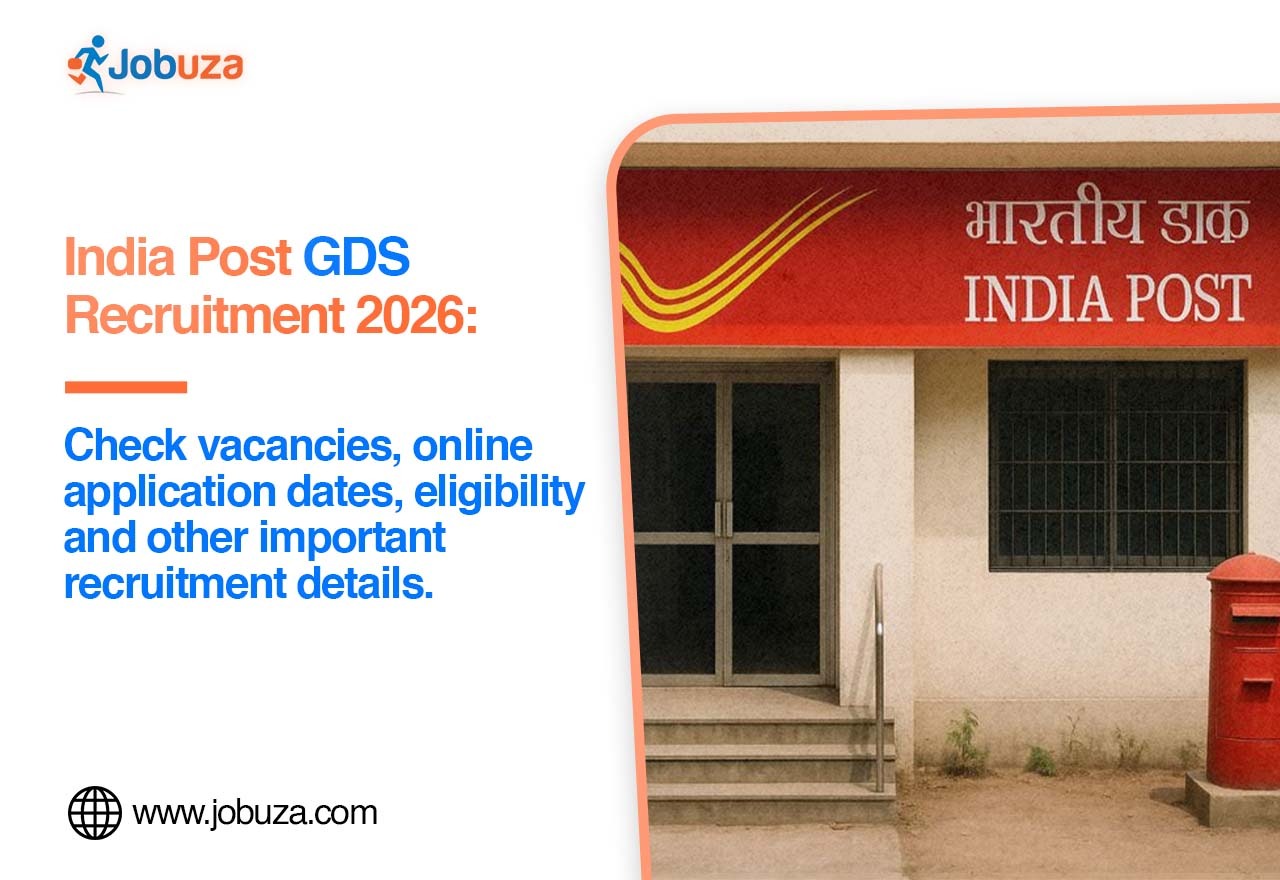 India Post GDS Recruitment 2026 Apply Online at indiapost.gov.in, Check