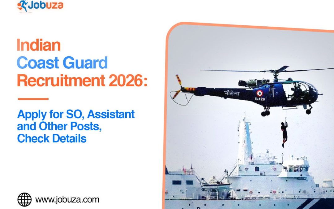 Indian Coast Guard Recruitment 2026 Apply Online for SO