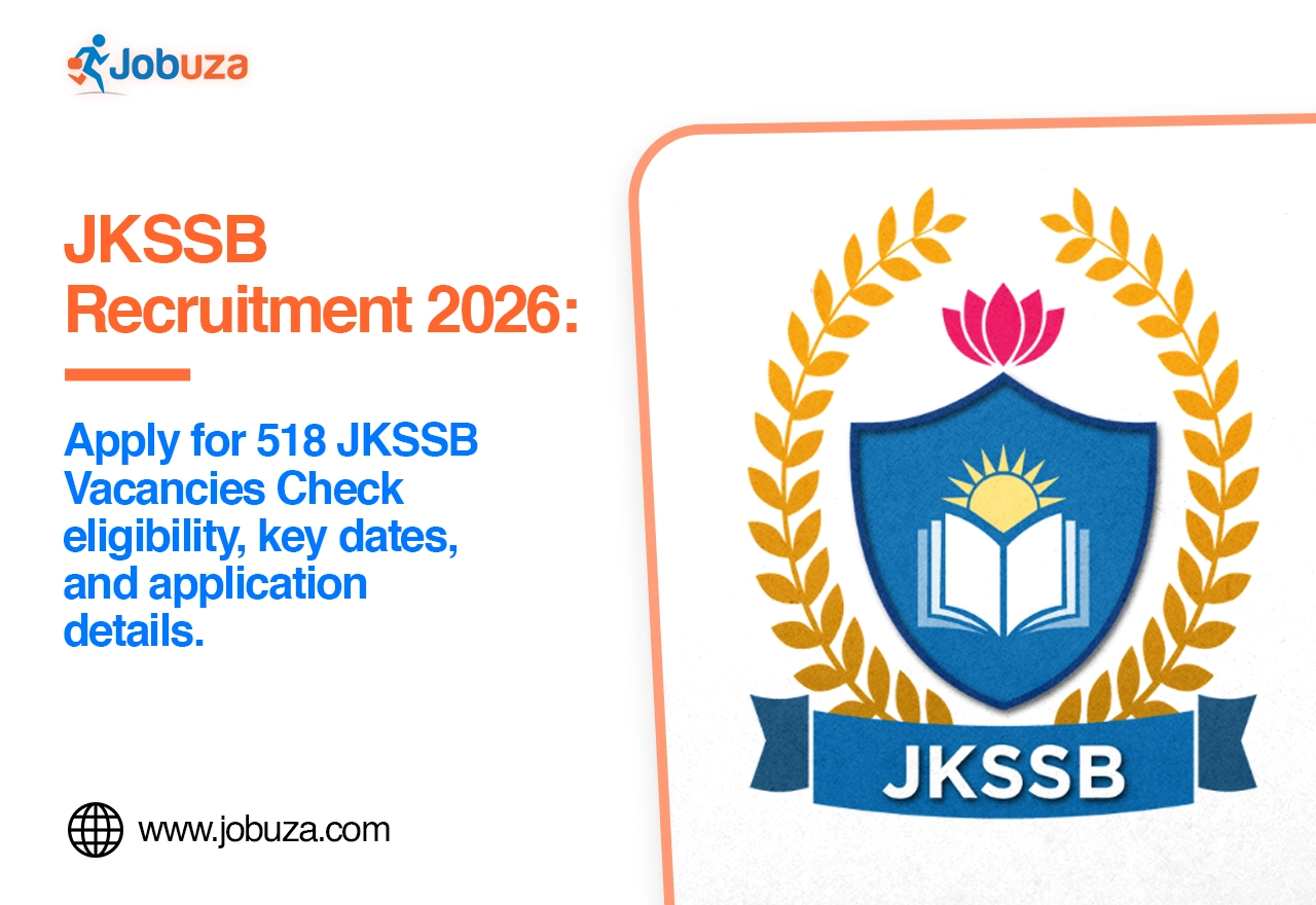 JKSSB Recruitment 2026 Notification Released for 518 Vacancies