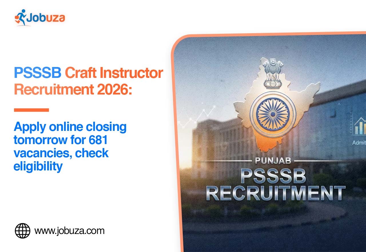PSSSB Craft Instructor Vacancy 2026 Check Post Wise Number of
