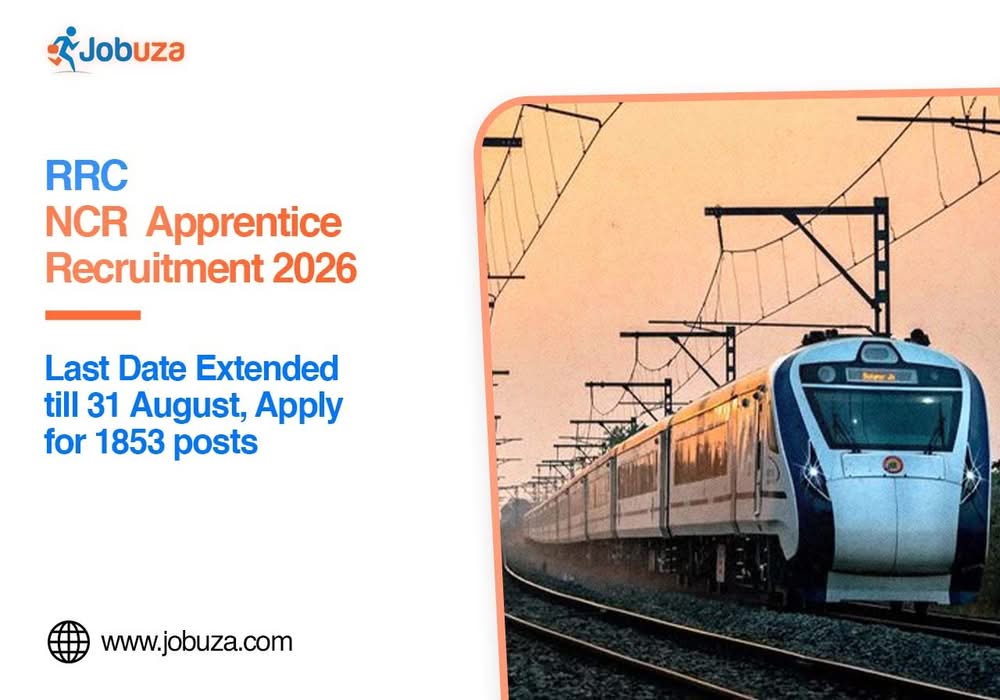RRC NCR Apprentice Recruitment 2026 Last Date Extended to 31 August